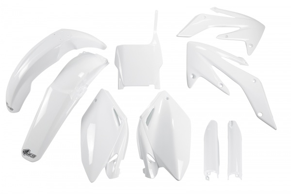 Full Plastic Kit white for Honda CRF 250 R (2004-05)